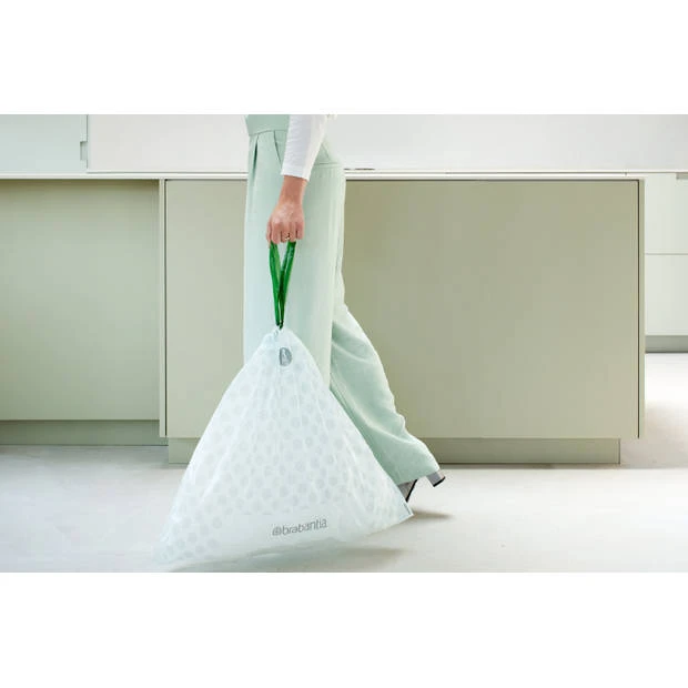 Brabantia PerfectFit Afvalzak Met Trekbandsluiting Code C, 10-12 Liter, 20 Stuks/rol - White 9 Brabantia PerfectFit Afvalzak Met Trekbandsluiting Code C, 10-12 Liter, 20 Stuks/rol - White - Afbeelding 7