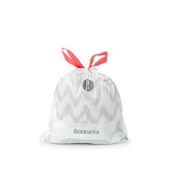 Brabantia PerfectFit Afvalzak Met Trekbandsluiting Code B. 5 Liter, 20 Stuks/rol - White -Brabantia 1109634 e0c81963