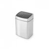 Brabantia Touch Bin Wandafvalemmer 10 Liter Met Kunststof Binnenemmer - Matt Steel Fingerprint Proof 1 Brabantia Touch Bin Wandafvalemmer 10 Liter Met Kunststof Binnenemmer - Matt Steel Fingerprint Proof -Brabantia 1110041