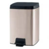 Brabantia Silent Pedaalemmer 10 L - Matt Steel Fingerprint Proof 2 Brabantia Silent Pedaalemmer 10 L - Matt Steel Fingerprint Proof -Brabantia 1110057