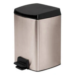 Brabantia Silent Pedaalemmer 10 L - Matt Steel Fingerprint Proof 7 Brabantia Silent Pedaalemmer 10 L - Matt Steel Fingerprint Proof -Brabantia 1110057 50dff166