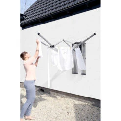 Brabantia WallFix Wanddroger - 24 M - Met Opberg/beschermbox -Brabantia 1110061 8c2d7fb1