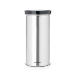 Brabantia Voorraadpot Voor 18 Koffie- En Theepads - Matt Steel FPP/Grey