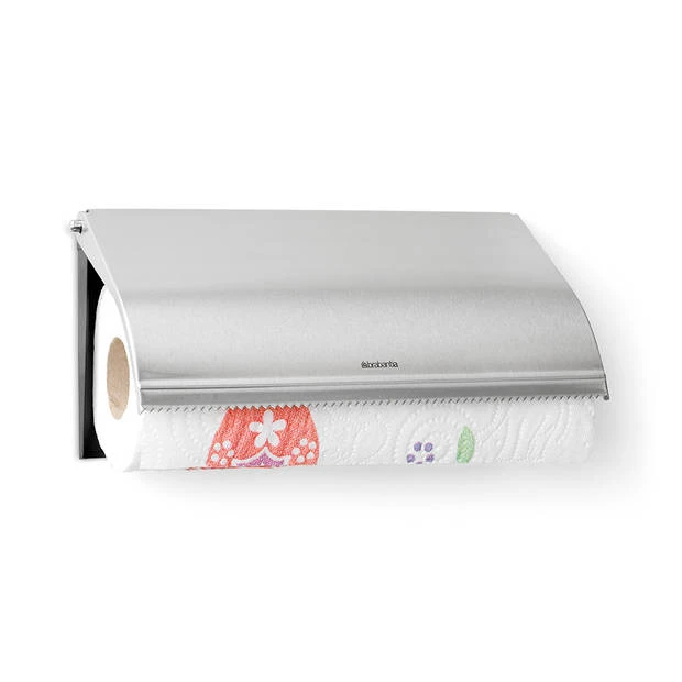 Brabantia Keukenrolhouder - Wandmodel - Matt Steel 5 Brabantia Keukenrolhouder - Wandmodel - Matt Steel - Afbeelding 3