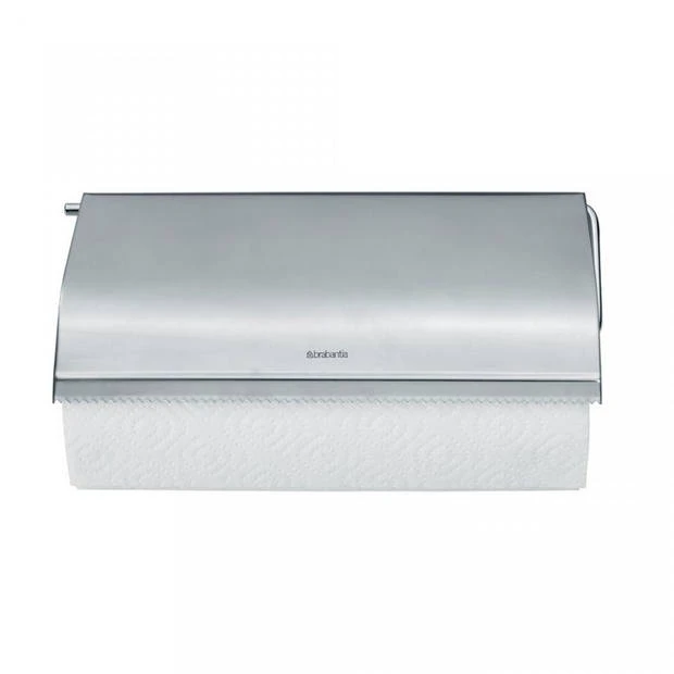 Brabantia Keukenrolhouder - Wandmodel - Matt Steel 3 Brabantia Keukenrolhouder - Wandmodel - Matt Steel