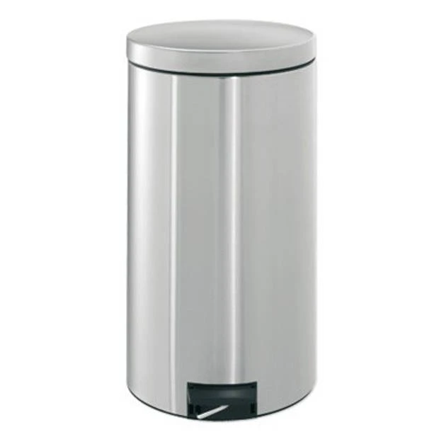 Brabantia Silent Pedaalemmer 45 Liter Met Kunststof Binnenemmer - Matt Steel Fingerprint Proof 3 Brabantia Silent Pedaalemmer 45 Liter Met Kunststof Binnenemmer - Matt Steel Fingerprint Proof