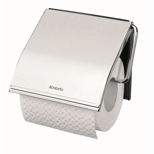 Brabantia ReNew Toiletrolhouder - Matt Steel 3 Brabantia ReNew Toiletrolhouder - Matt Steel - Afbeelding 2
