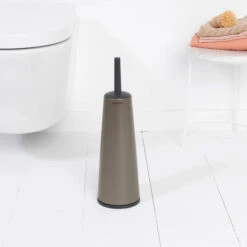 Brabantia ReNew Toiletborstel En Houder - Platinum -Brabantia 1131863 fc24c389