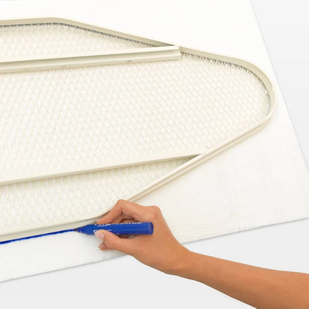 Brabantia Viltlaag E, 135x49 Cm, Universeel - White 6 Brabantia Viltlaag E, 135x49 Cm, Universeel - White - Afbeelding 4