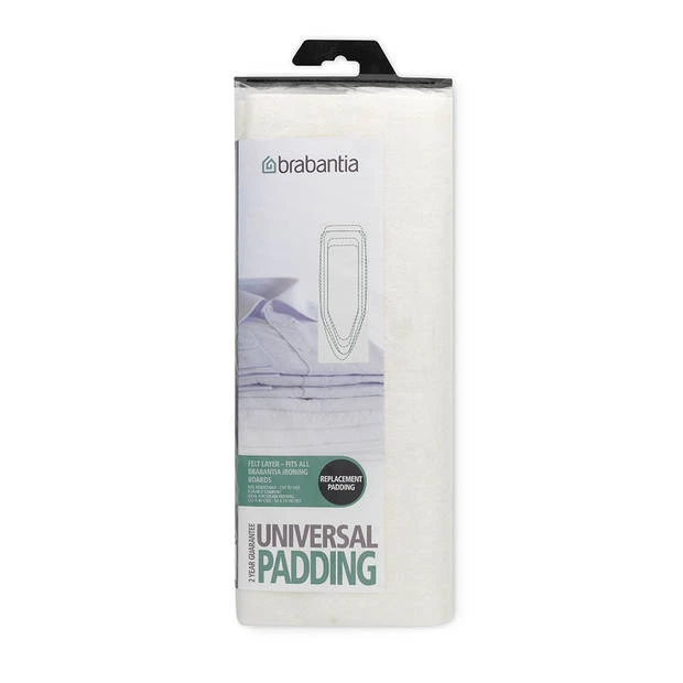 Brabantia Viltlaag E, 135x49 Cm, Universeel - White 3 Brabantia Viltlaag E, 135x49 Cm, Universeel - White