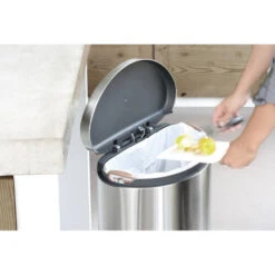 Brabantia FlatBack+ Pedaalemmer 40 Liter Met Kunststof Binnenemmer - Matt Steel Fingerprint Proof -Brabantia 1186777 e65f82d5