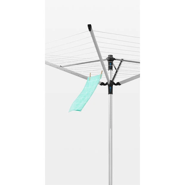 Brabantia Lift-o-Matic Advance Droogmolen - 50 M - Met Kunststof Betonanker, Beschermhoes En Wasknijpertasje 11 Brabantia Lift-o-Matic Advance Droogmolen - 50 M - Met Kunststof Betonanker, Beschermhoes En Wasknijpertasje - Afbeelding 9