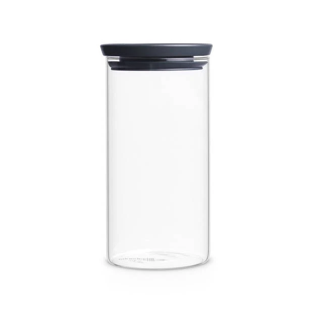 Brabantia Stapelbare Voorraadpot 1,1 Liter - Glas 3 Brabantia Stapelbare Voorraadpot 1,1 Liter - Glas