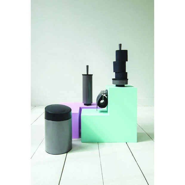 Brabantia Profile Toiletroldispenser - Platinum 4 Brabantia Profile Toiletroldispenser - Platinum - Afbeelding 2