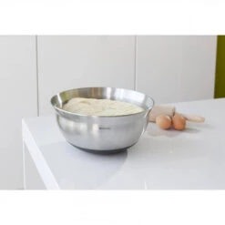 Brabantia Beslagkom Met Antislip Bodem - 3 L - Matt Steel/Black -Brabantia 1302493 401cda9d