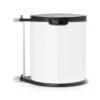 Brabantia Built-in Bin Inbouwemmer 15 Liter Met Kunststof Binnenemmer - White / Black 2 Brabantia Built-in Bin Inbouwemmer 15 Liter Met Kunststof Binnenemmer - White / Black -Brabantia 1341282