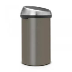 Brabantia Touch Bin Afvalemmer 60 Liter - Platinum / Matt Steel Fingerprint Proof -Brabantia 1342915 869f2361