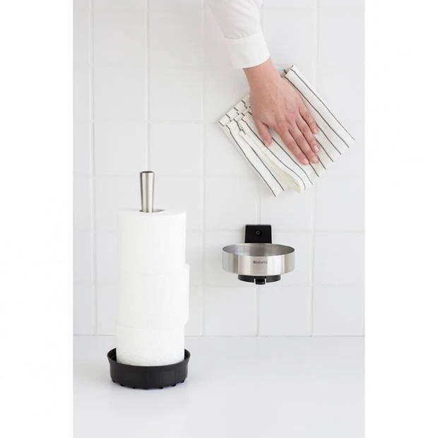 Brabantia Profile Toiletroldispenser - Matt Steel 6 Brabantia Profile Toiletroldispenser - Matt Steel - Afbeelding 4