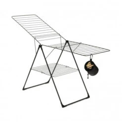 Brabantia Droogrek T-model 20 Meter Met Wasknijpertasje - Black