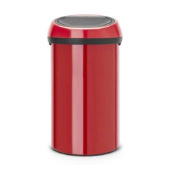 Brabantia Touch Bin Afvalemmer 60 Liter - Passion Red