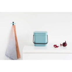 Brabantia Sort & Go Afvalemmer 6 Liter - Mint 18 Brabantia Sort & Go Afvalemmer 6 Liter - Mint -Brabantia 1386471 990209cd