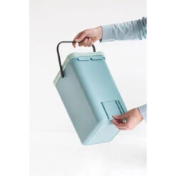 Brabantia Sort & Go Prullenbak - 12 L - Mint -Brabantia 1386475 26edffe8