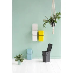 Brabantia Sort & Go Prullenbak - 12 L - Mint -Brabantia 1386475 ee82b08b