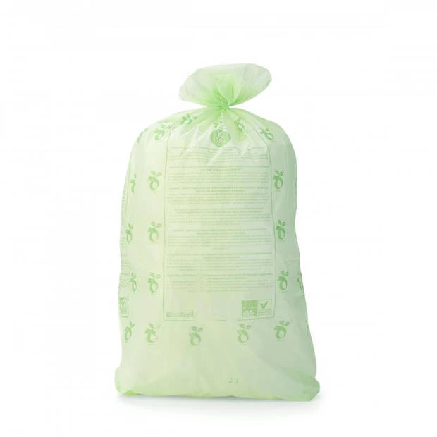 Brabantia PerfectFit Composteerbare Afvalzak Code K, 10 Liter, 10 Stuks/rol - Green 6 Brabantia PerfectFit Composteerbare Afvalzak Code K, 10 Liter, 10 Stuks/rol - Green - Afbeelding 4