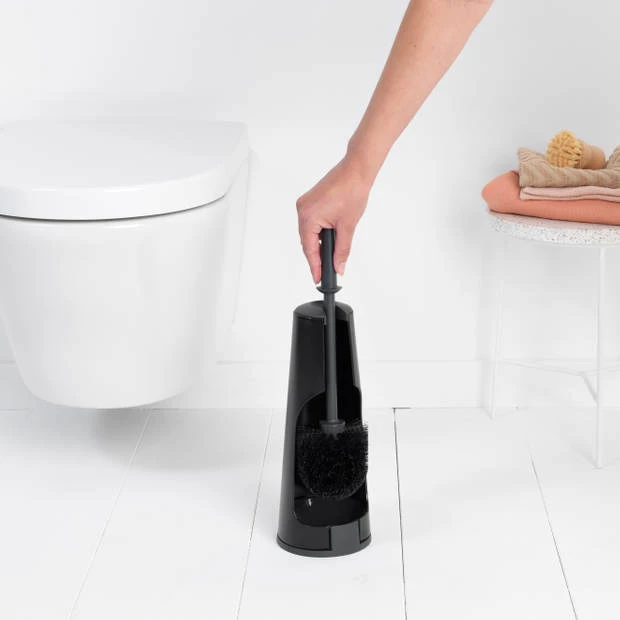 Brabantia ReNew Toiletborstel En Houder - Matt Black 7 Brabantia ReNew Toiletborstel En Houder - Matt Black - Afbeelding 5