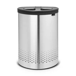 Brabantia Selector Wasbox Met Kunststof Deksel 55 L - Matt Steel