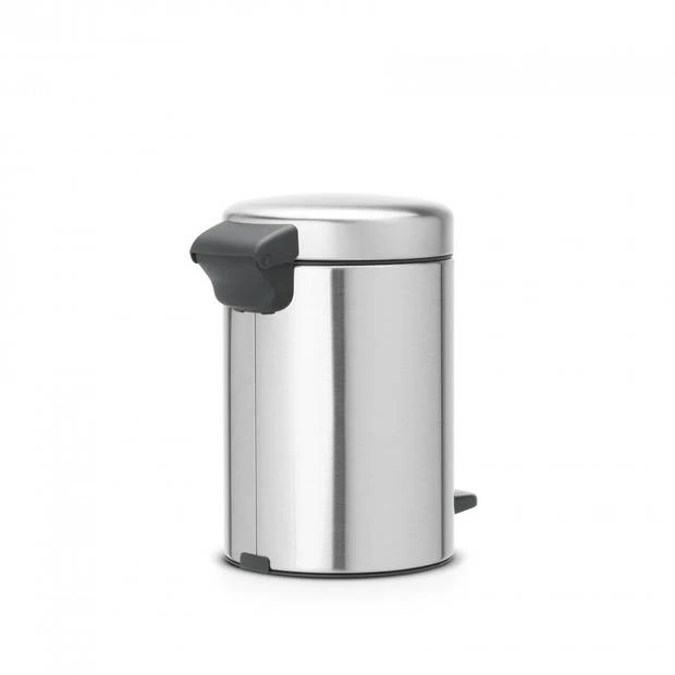 Brabantia NewIcon Pedaalemmer 3 L - Matt Steel Fingerprint Proof 4 Brabantia NewIcon Pedaalemmer 3 L - Matt Steel Fingerprint Proof - Afbeelding 2