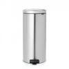 Brabantia NewIcon Pedaalemmer 30 Liter Met Kunststof Binnenemmer - Matt Steel Fingerprint Proof