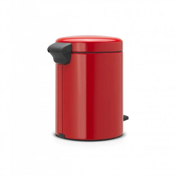 Brabantia NewIcon Pedaalemmer 5 Liter Met Kunststof Binnenemmer - Passion Red 5 Brabantia NewIcon Pedaalemmer 5 Liter Met Kunststof Binnenemmer - Passion Red - Afbeelding 3