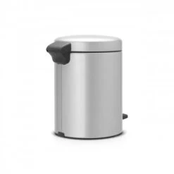 Brabantia NewIcon Pedaalemmer 5 Liter Met Kunststof Binnenemmer - Metallic Grey -Brabantia 1429311 a4ab794f