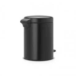 Brabantia NewIcon Pedaalemmer 5 Liter Met Kunststof Binnenemmer - Matt Black -Brabantia 1429312 abfe37ad