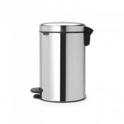 Brabantia NewIcon Pedaalemmer 12 Liter Met Kunststof Binnenemmer - Brilliant Steel -Brabantia 1429323 245e14f7