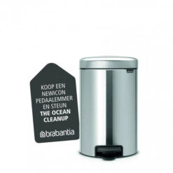 Brabantia NewIcon Pedaalemmer 12 Liter Met Kunststof Binnenemmer - Matt Steel Fingerprint Proof 19 Brabantia NewIcon Pedaalemmer 12 Liter Met Kunststof Binnenemmer - Matt Steel Fingerprint Proof -Brabantia 1429325 5f855fde