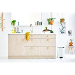 Brabantia NewIcon Pedaalemmer 20 Liter Met Kunststof Binnenemmer - White -Brabantia 1429328 19b961f3