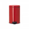Brabantia NewIcon Pedaalemmer 20 Liter Met Kunststof Binnenemmer - Passion Red