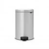 Brabantia NewIcon Pedaalemmer 20 Liter Met Kunststof Binnenemmer - Metallic Grey -Brabantia 1429337