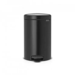 Brabantia NewIcon Pedaalemmer 12 Liter Met Kunststof Binnenemmer - Matt Black