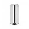 Brabantia NewIcon Pedaalemmer 30 Liter Met Kunststof Binnenemmer - Brilliant Steel