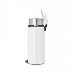 Brabantia NewIcon Pedaalemmer 30 Liter Met Metalen Binnenemmer - White -Brabantia 1429357 594e875b