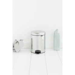 Brabantia NewIcon Pedaalemmer 5 L - Brilliant Steel -Brabantia 1429365 cc81a827