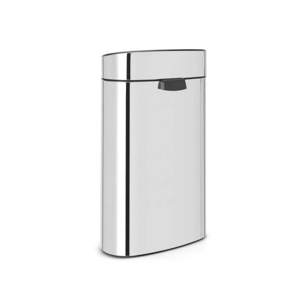 Brabantia Touch Bin Afvalemmer 40 Liter Met Kunststof Binnenemmer - Brilliant Steel 4 Brabantia Touch Bin Afvalemmer 40 Liter Met Kunststof Binnenemmer - Brilliant Steel - Afbeelding 2