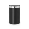 Brabantia Touch Bin Afvalemmer 40 Liter Met Kunststof Binnenemmer - Matt Black / Matt Steel Fingerprint Proof -Brabantia 1433423