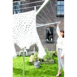 Brabantia Topspinner Droogmolen - 50 M - Met Metalen Grondanker En Beschermhoes -Brabantia 1444581 8255441a