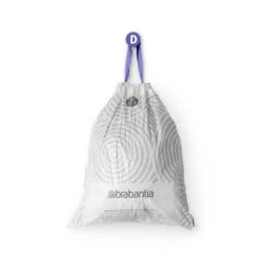 Brabantia PerfectFit Afvalzak Met Trekbandsluiting Code D, 15-20 Liter, 20 Stuks/rol - White -Brabantia 1444582 69811962