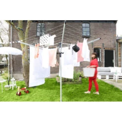 Brabantia Lift-o-Matic Advance Droogmolen - 50 Meter - Met Metalen Grondanker 20 Brabantia Lift-o-Matic Advance Droogmolen - 50 Meter - Met Metalen Grondanker -Brabantia 1444952 e328fd4a