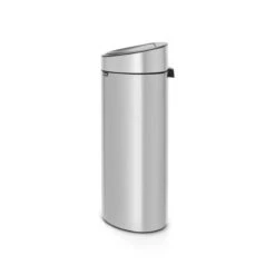 Brabantia Touch Bin Afvalemmer 40 Liter Met Kunststof Binnenemmer - Metallic Grey -Brabantia 1466110 b14f31e4